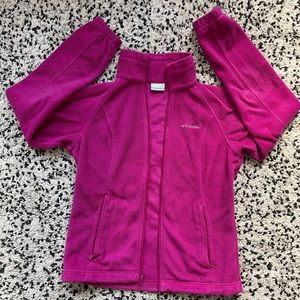 Fleece Columbia Zip-up